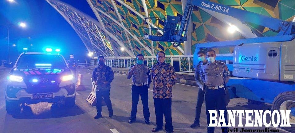 tinjau jembatan bogeg